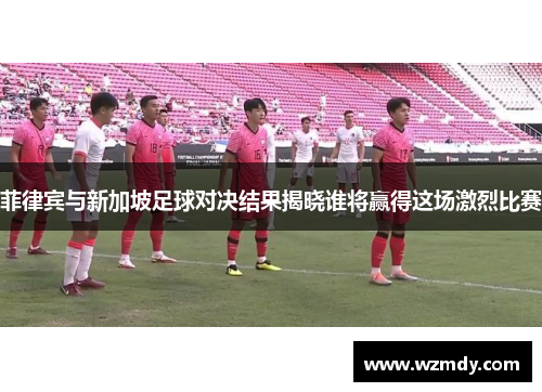 菲律宾与新加坡足球对决结果揭晓谁将赢得这场激烈比赛